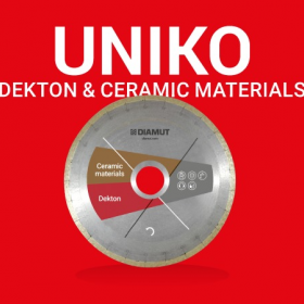 UNIKO - DISC FOR DEKTON AND CERAMIC MATERIALS