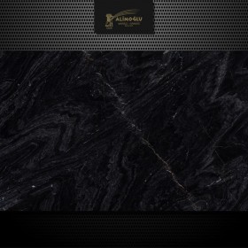 WAVY BLACK  2 cm