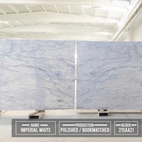 IMPERIAL WHITE SLABS  2 cm
