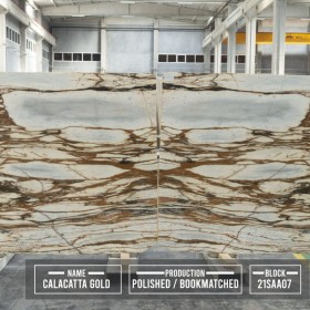 CALACATTA GOLD SLABS  2 cm